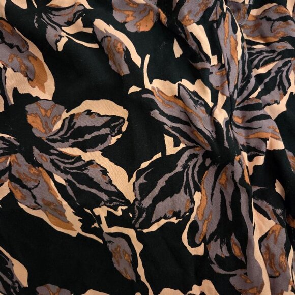 Nordstrom Rack Floral Pattern Palazzo Women’s Pants Elastic Back Rayon Size 2X - Picture 10 of 10